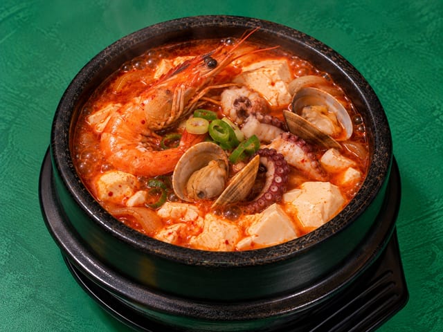 Seafood Soft Tofu Soup