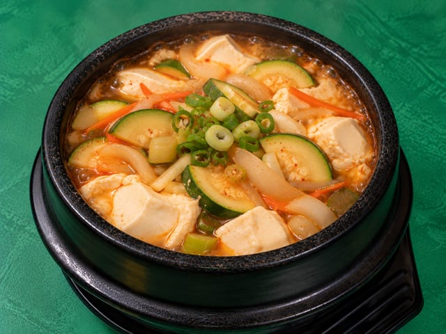 Veggie Soft Tofu Soup