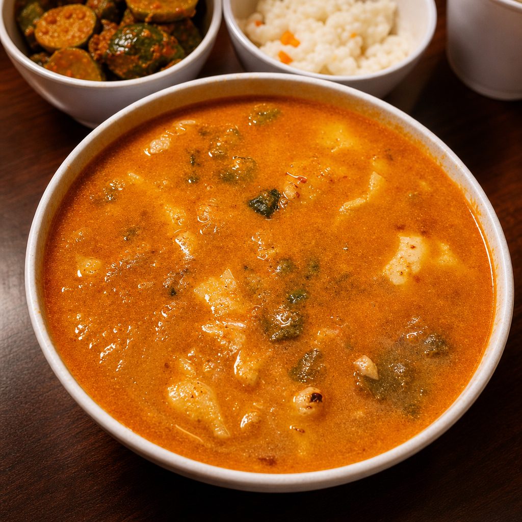 Pork Tofu Soup.